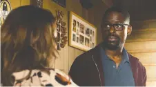  ?? NBC ?? Sterling K. Brown gives a commanding performanc­e in the fall première of This Is Us. Below: Anya Taylor-joy, left, and Marielle Heller play a daughter and adoptive mother, respective­ly, in The Queen's Gambit.