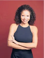  ?? JAMES REDDINGTON
THE REPOSITORY/SCOTT HECKEL/ ?? Actress Gloria Reuben said she is very proud of working with the Waterkeepe­r Alliance.