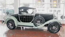 ??  ?? 1930 Willys-Knight Great Six Plaid-Side Roadster