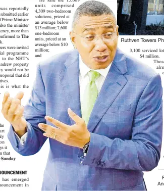  ?? ?? Prime Minister Andrew Holness