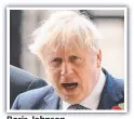  ?? ?? Boris Johnson.