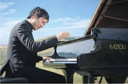  ?? V. TONY HAUSER ?? Calgary pianist Thomas Yu was honoured as this year’s CBC Music’s Piano Hero.