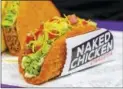  ??  ?? The Naked Chicken Chalupa from Taco Bell