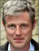  ??  ?? Calling for change: Zac Goldsmith