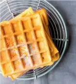  ?? PIC CREDIT: DPA ?? Belgian waffles