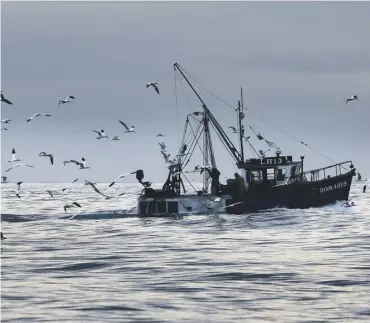  ??  ?? 0 The fishing industry believes Brexit offers a chance for the sector to break free from EU control