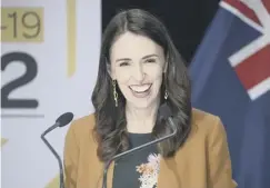  ??  ?? 0 Jacinda Ardern is confident the virus has been halted for now