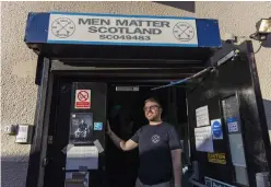  ?? ?? Men Matter Scotland was highlighte­d by one of our readers