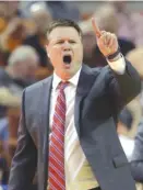  ?? | ERIC GAY/ AP ?? Iowa State won the Big 12 tournament, but coach Bill Self’s Kansas Jayhawks earned a No. 1 seed and are the early favorite in Las Vegas.