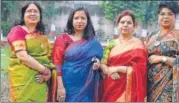  ??  ?? Preeti Awasthi, Supriya Chaturvedi, Shanti Rai &amp; Seema Singh