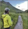  ??  ?? Lochaber Mountain Rescue team has been using drones.