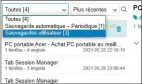  ??  ?? Tab Session Manager synchronis­e les sessions ouvertes sur vos appareils.