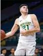  ?? JOSEPH CRAVEN /
WRIGHT STATE ATHLETICS ?? Basketball standout Grant Basile is one of the 194 student athletes playing at Wright State.
