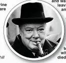  ?? ?? Cigar devotee... Sir Winston Churchill