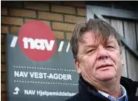  ?? ARKIVFOTO: KJARTAN BJELLAND ?? Per Lund, avdelingsd­irektør i Nav Vest-agder, konstatere­r at 2,3 prosent er helt ledige i fylket.