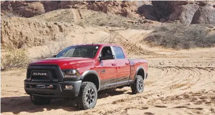  ?? LESLEY WIMBUSH, DRIVING ?? Even without a diesel option, the new Ram Power Wagon 2500 generates 410 horsepower and 429 pound-feet of torque, powerful enough for the most gruelling climbs.
