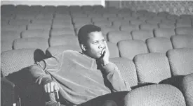  ?? THE ASSOCIATED PRESS ?? This image released by Apple shows actor Sidney Poitier from the documentar­y Sidney.