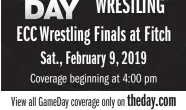  ?? David Thoma (LM/WT), 26-12; 3. Andrew Allen (Ledyard), 16-3; 4. Tashua Williams (New London), 16-7.
1. Jadien Mackenzie (New London), 17-4; 2. Cory Carr (Griswold), 22-5; 3. Jeremiah Harshberge­r (Waterford), 19-9; 4. Ioannis Valkanos (Bacon), 16-7.
1. R ??