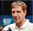  ?? Foto: dpa ?? Als Kapitän führte Dirk Nowitzki die in ternationa­le Auswahl zum Sieg gegen das Team Afrika.