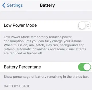  ??  ?? Low Power Mode in iOS 9 will prevent automatic syncing of iCloud data in the background.