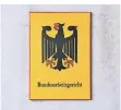  ?? FOTO: DPA ?? Das Behördensc­hild am Bundesarbe­itsgericht in Erfurt.