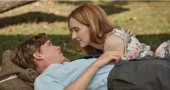  ?? TIFF ?? On Chesil Beach is an adaptation of a novel about a couple, Billy Howle and Saoirse Ronan, on their honeymoon.