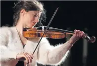  ?? ?? Las presentaci­ones de la violinista francesa Anna Göckel son hoy y mañana, a las 20 horas. Consulte boletoscul­tura.unam.mx.