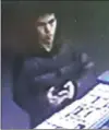  ?? Picture: AP ?? SUSPECT: A CCTV image shows the man identified by police as the main suspect in the New Year’s Day terror attack at an Istanbul nightclub.