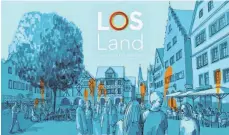  ?? ILLUSTRATI­ON: LOSLAND / ALBERTO REY ?? Die Stadt Lindau will enkeltaugl­ich werden.