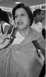  ??  ?? Bertha Solórzano Lujano