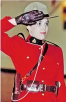  ?? BRYAN SCHLOSSER/Leader-Post ?? Const. Rae Groff in Regina on Oct. 15, 1991. She was part of the first class to wear the same uniform as male officers.