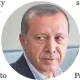  ?? EPA ?? President Recep Tayyip Erdogan