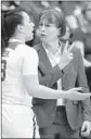  ?? Jeff Chiu Associated Press ?? COACH Tara VanDerveer and Stanford have twice defeated topseeded foes in Kentucky.