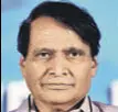  ?? MINT/FILE ?? Commerce minister Suresh Prabhu