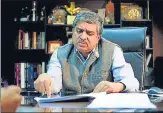  ?? HT PHOTO ?? Nilekani said the government has focused on how to make transactio­ns more efficient and effective.