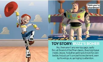sex toy masturbation TOY STORY: BUZZ'S BONER