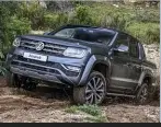  ??  ?? Competitor­s 3 ℓ boss bakkies with four-wheel drive, bark and bite!