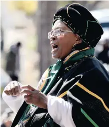  ??  ?? FAITH Mazibuko arrives at the ANC Gauteng’s 13th provincial conference at St George Hotel in Centurion, Pretoria. | OUPA MOKOENA African News Agency (ANA)