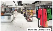  ?? JOAZ SOUZA AND OLIVER ASTLEY ?? DEPARTMENT STORE COMING TO THE CITY CENTRE NEXT YEAR
How the Derby store is likely to look