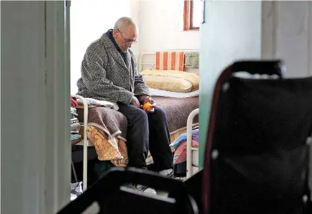  ?? PICTURE: LEON LESTRADE ?? TAXING: Caring for the disabled elderly places a burden both emotionall­y and economical­ly on families and communitie­s.