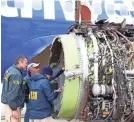  ?? NTSB VIA AP ?? Southwest Airlines Flight 1380 was crippled at 32,000 feet.