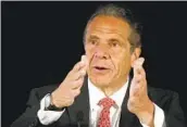  ?? DEREK GEE AP ?? Four women who have accused New York Gov. Andrew Cuomo of harassment have been subpoenaed.