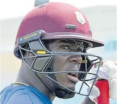  ?? FILE ?? Carlos Brathwaite