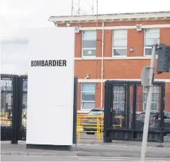  ??  ?? Aerospace company Bombardier has announced more job losses