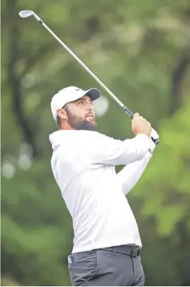  ?? JARED C. TILTON/AGENCE FRANCE-PRESSE ?? SCOTTIE Scheffler moves on the verge of winning his fourth win in five starts this year as he leads in the RBC Heritage when play was halted due to darkness in the final round.