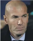  ??  ?? Zinedine Zidane says he is not stepping down at Real Madrid