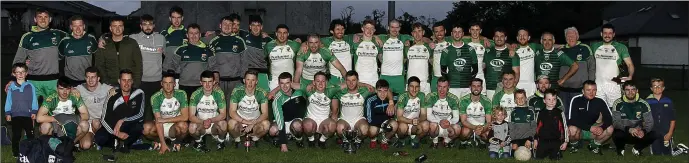 ?? Photo by John Stack ?? Ballydonog­hue North Kerry Division 1 League Champions 2017 after defeating Desmonds in the final played in Sheehy Park Listowel on Saturday evening