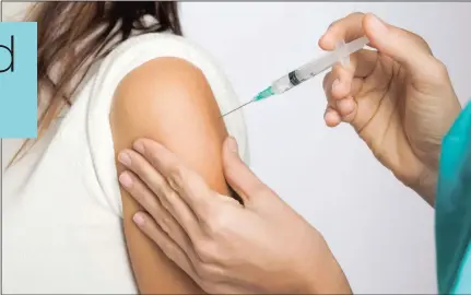  ??  ?? April to June is probably the optimal time to get your flu vaccinatio­n.