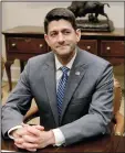  ?? OLIVIER DOULIERY/ABACA PRESS ?? House Speaker Paul Ryan sits June 6 in the Roosevelt Room of the White House in Washington, D.C.
