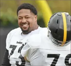  ?? Peter Diana/Post-Gazette ?? Undrafted free agent Ramon Foster has made 122 starts since cracking the starting lineup in 2010.